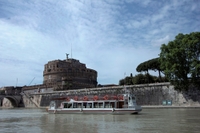 Imagen Crucero por el río con paradas libres por Roma y recorrido en autobús opcional