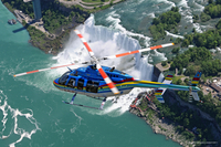 Vol en hélicoptère au-dessus des chutes du Niagara