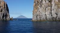 Aeolian Islands : Panarea and Stromboli from Cefalù