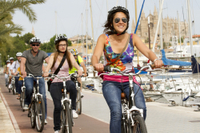 Recorrido en bicicleta y kayak en Palma de Mallorca