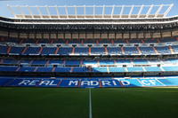 Partido del Real Madrid en el Santiago Bernabéu