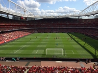 Match de foot AVEC L'équipe d'Arsenal au Stade Emirates