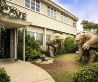 Visite de Weta Workshop Cave