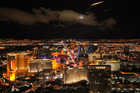 Las Vegas Strip Helicopter Flight at Twilight