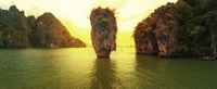 Visite des grottes marines de la baie de Phang Nga au départ de Phuket with déjeuner et dîner