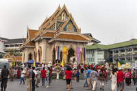 Visite en vélo du quartier de Chinatown à Bangkok