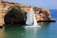 Luxury Catamaran Sail and Snorkel from Muscat