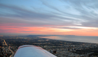 Visite aérienne de Los Angeles with survol de Santa Monica, du centre de Los Angeles et de Hollywood