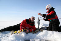 Lapland Ice Fishing Experience by Snowmobile from Rovaniemi