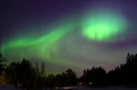 Lapland Northern Lights Safari by Snowmobile from Luosto