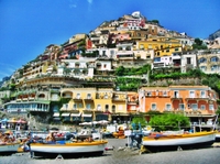 Visite privée: excursion d'Une journée à Pompéi, Sorrente et Positano au départ de Rome