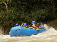 Excursion dans la forêt Lacandone au départ de Palenque: Rafting et randonnée