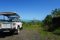 Visite privé: Bora Bora en 4 x 4