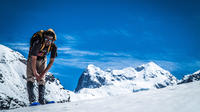 Excursión de senderismo con raquetas de nieve para grupos pequeños a los Andes desde Santiago Excursión de senderismo con raquetas de nieve para grupos pequeños a los Andes desde Santiago
