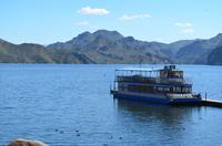 Croisière touristique sur le lac Saguaro à bord de la Belle Desert