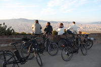 Visite de Barcelone en vélo électrique: Camp Nou, Montjuic et l'Anneau olympique