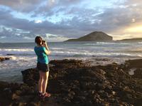 Circuit photo à Oahu au lever OÜ au coucher du soleil