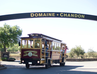 Tramway du vin de la vallée de Napa