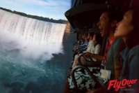 FlyOver Canada simulation en vol