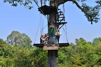 Angkor Canopy Zipline Tour and Ceramics Workshop from Siem Reap