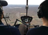 Leçon de pilotage d Hélicoptère au-dessus de New York