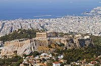 Private Tour: Athens Helicopter Flight