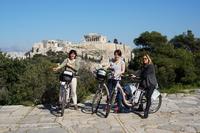 Tour van Athene met elektrische fiets Tour van Athene met elektrische fiets