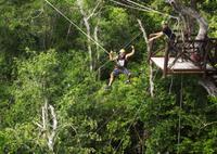 Excursão Cancun Adventure em Selvatica: Tirolesa, Ponte aérea, Buggy, Bungee jump e Mergulho em Cenote Excursão Cancun Adventure em Selvatica: Tirolesa, Ponte aérea, Buggy, Bungee jump e Mergulho em Cenote