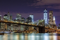 New York de nuit: croisière panoramique et excursion en bus