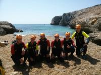 Excursión para grupos pequeños de espeleología marina en Cova de Coloms en Mallorca Excursión para grupos pequeños de espeleología marina en Cova de Coloms en Mallorca