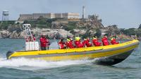 Visite d'Alcatraz et Croisière dans la baie de San Francisco en bateau pneumatique rigide