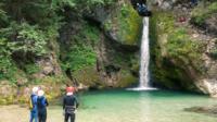 Canyoning-Abenteuer von Bled Canyoning-Abenteuer von Bled