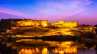 Private 4-Hour Open Jeep Night Tour of Jaipur City Lights