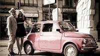 Visite en Fiat 500 d à Milan époque
