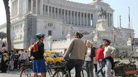 Visite guidée semi-privée de Rome en vélo électrique