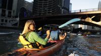 Excursion en kayak sur le fleuve Chicago