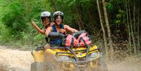 Aventura en quad extremo y en tirolina desde la Riviera Maya Aventura en quad extremo y en tirolina desde la Riviera Maya
