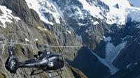 Milford Sound and the Glaciers Helicopter Tour including Landing from Queenstown 