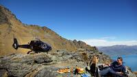 Private Champagne Picnic on Cecil Peak with Helicopter Ride 