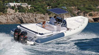 Rent a luxury rigid inflatable boat for up to 12 people in Saint-Tropez - License required