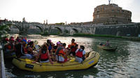 Rome Tibre Visite guidée par Fun Eco Bateaux dans le centre-ville