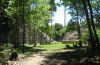 Caracol Temple Maya