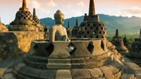 Yogyakarta Morning Tour: Sunrise Over Borobudur Temple, Cycling in Villages with Lunch