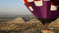 Teotihuacan Hot Air Balloon Ride with Optional Bike or Walking Tour