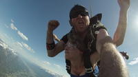 Tandem Skydive Over the Canadian Rockies
