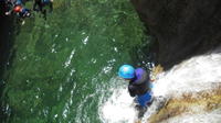 4 Hour Canyoning in the island of Corsica : The Canyon of Verghellu