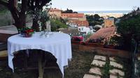 Traditional Spanish or Catalan Meal Overlooking Barcelona