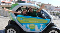 Lisbon Old Town and Tour Centre-ville dans une voiture électrique avec le Guide Audio GPS