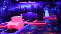 Prague Black Light Mini Golf Admission Ticket