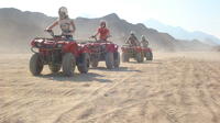 Quad Biking in the Egyptian Desert from Hurghada with Sunset and Show